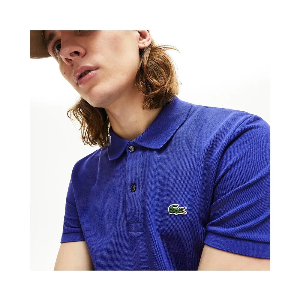 Lacoste Men's Petit Piqu Slim Fit Polo Shirt Corsair PH4012 68T