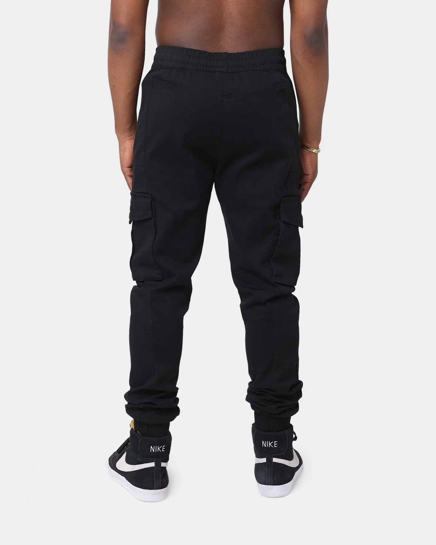 Last Kings Combatant Joggers Black