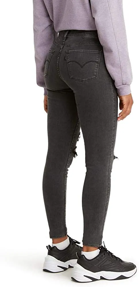 Levi's Women's 710 Super Skinny Jeans - Black Kiss