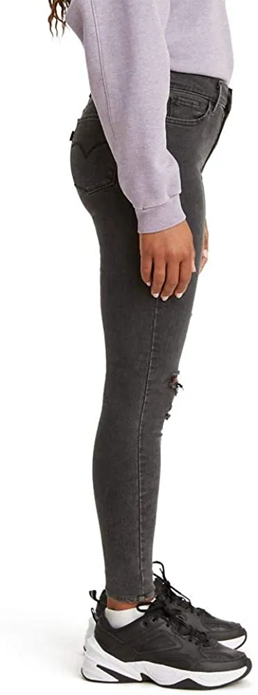 Levi's Women's 710 Super Skinny Jeans - Black Kiss