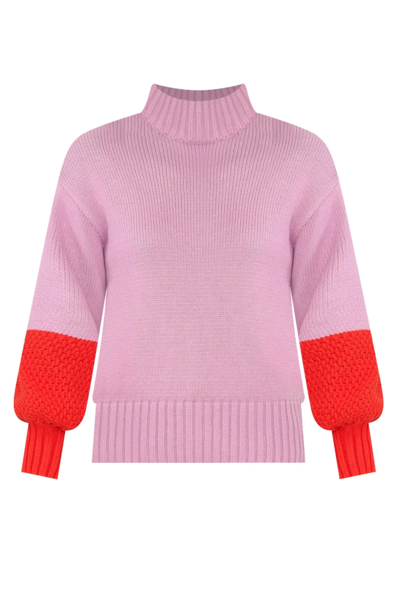 Louie Pink Cotton Knit Jumper