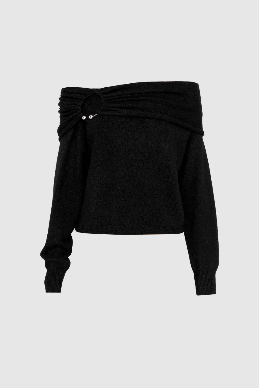 Mandy Knit Jumper | Black