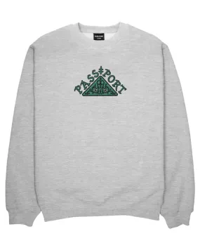 Manuscript Workers Crewneck - Ash