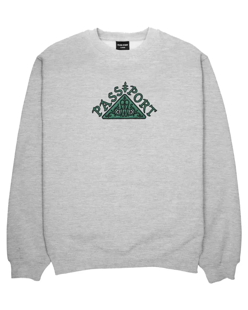 Manuscript Workers Crewneck - Ash