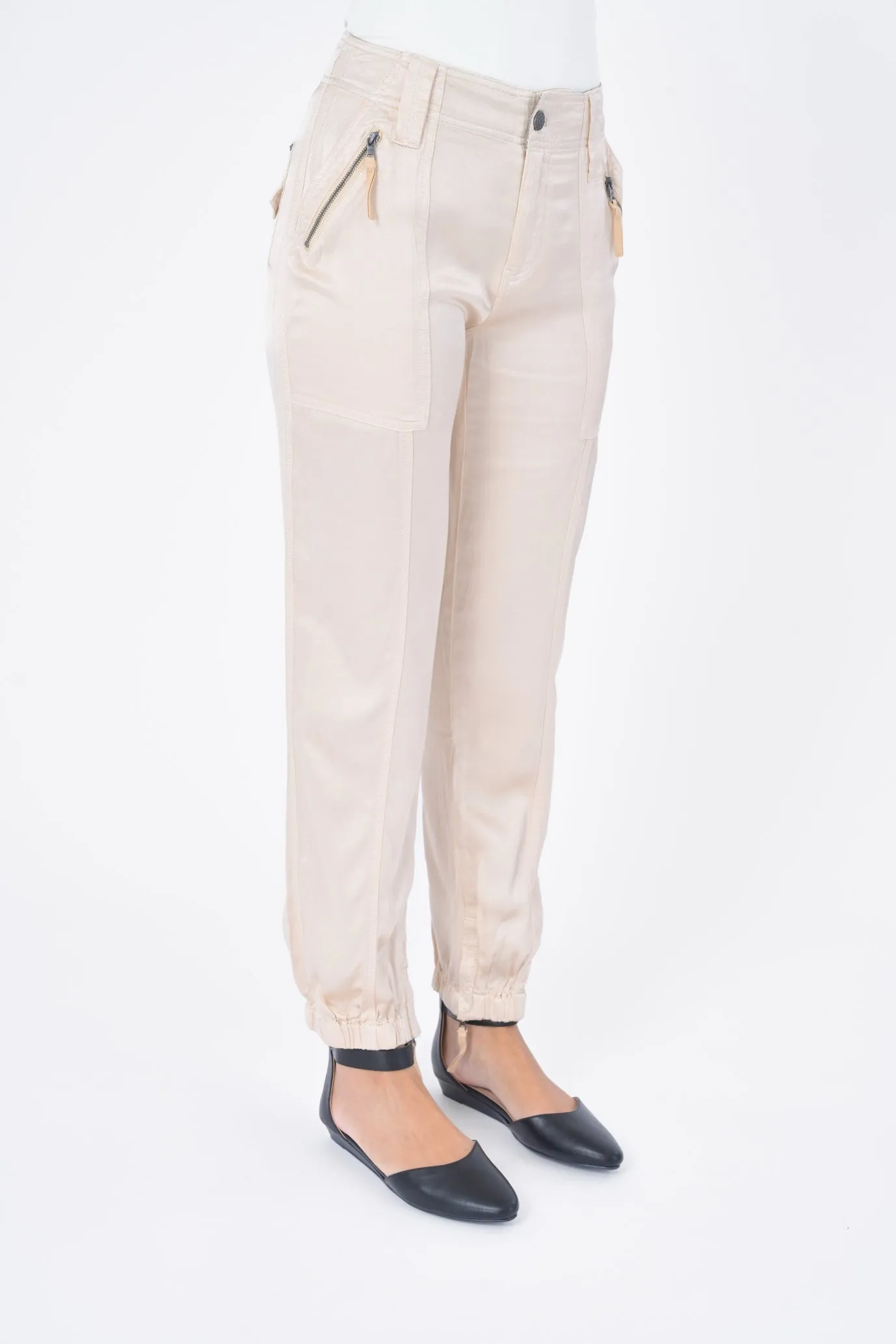 Marina Viscose Satin Jogger