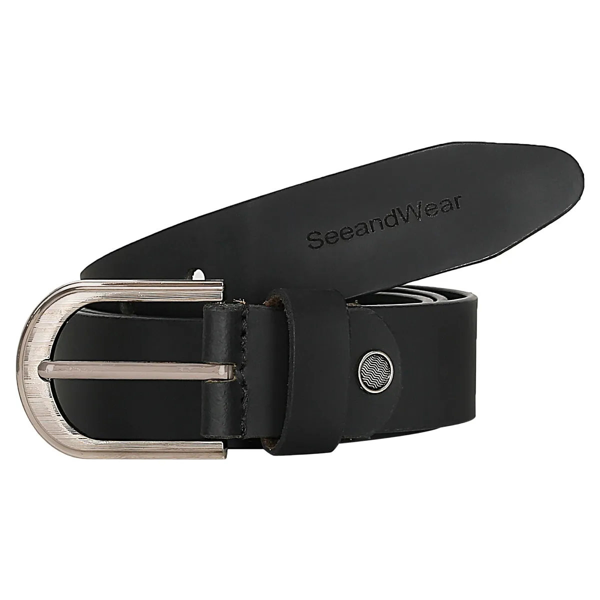 Matt Finish Leather Belt For Men