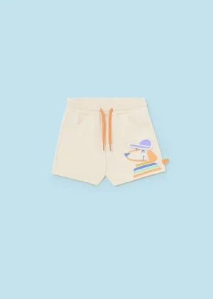 Mayoral Baby Boys Beige Jersey Shorts