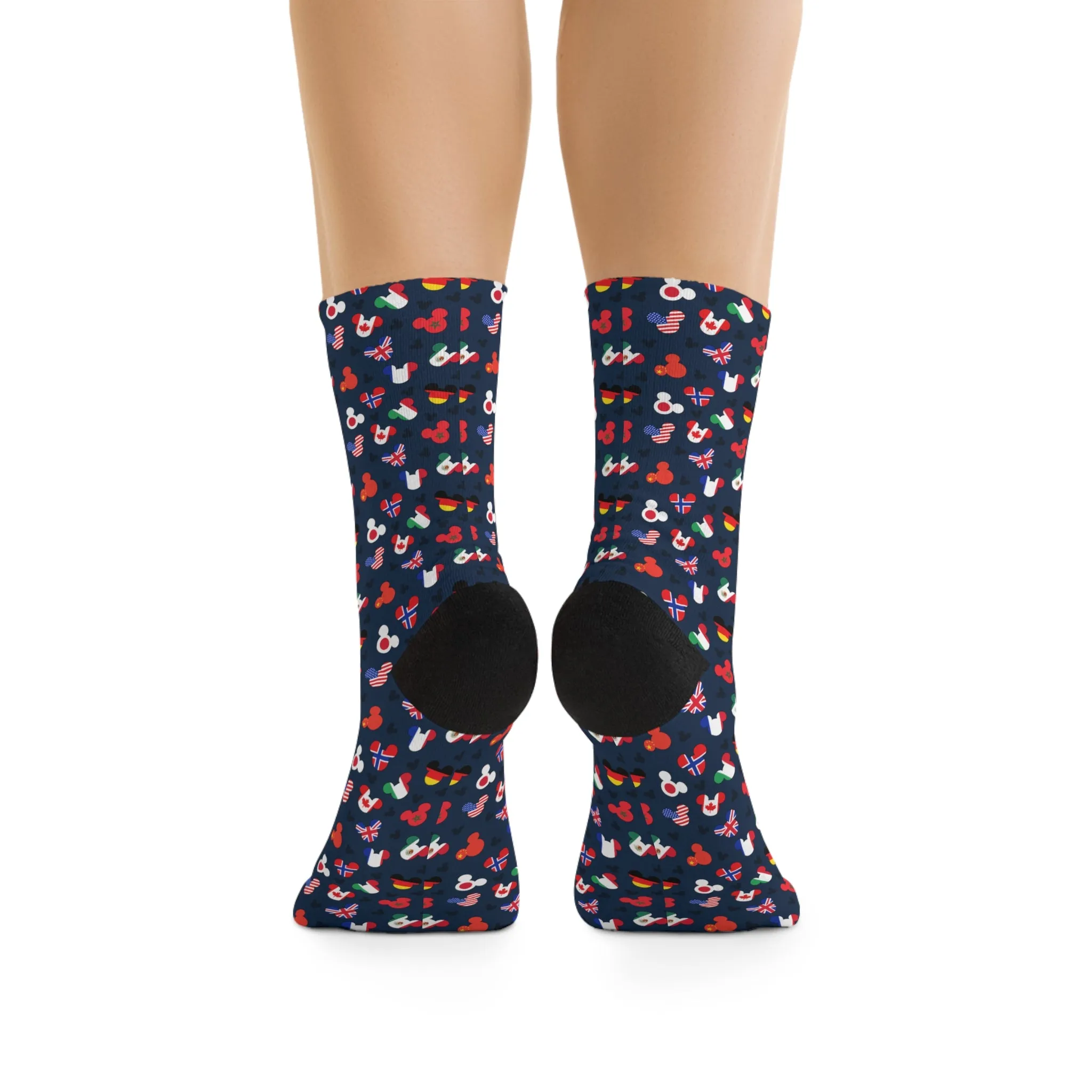 Mickey Flags Socks