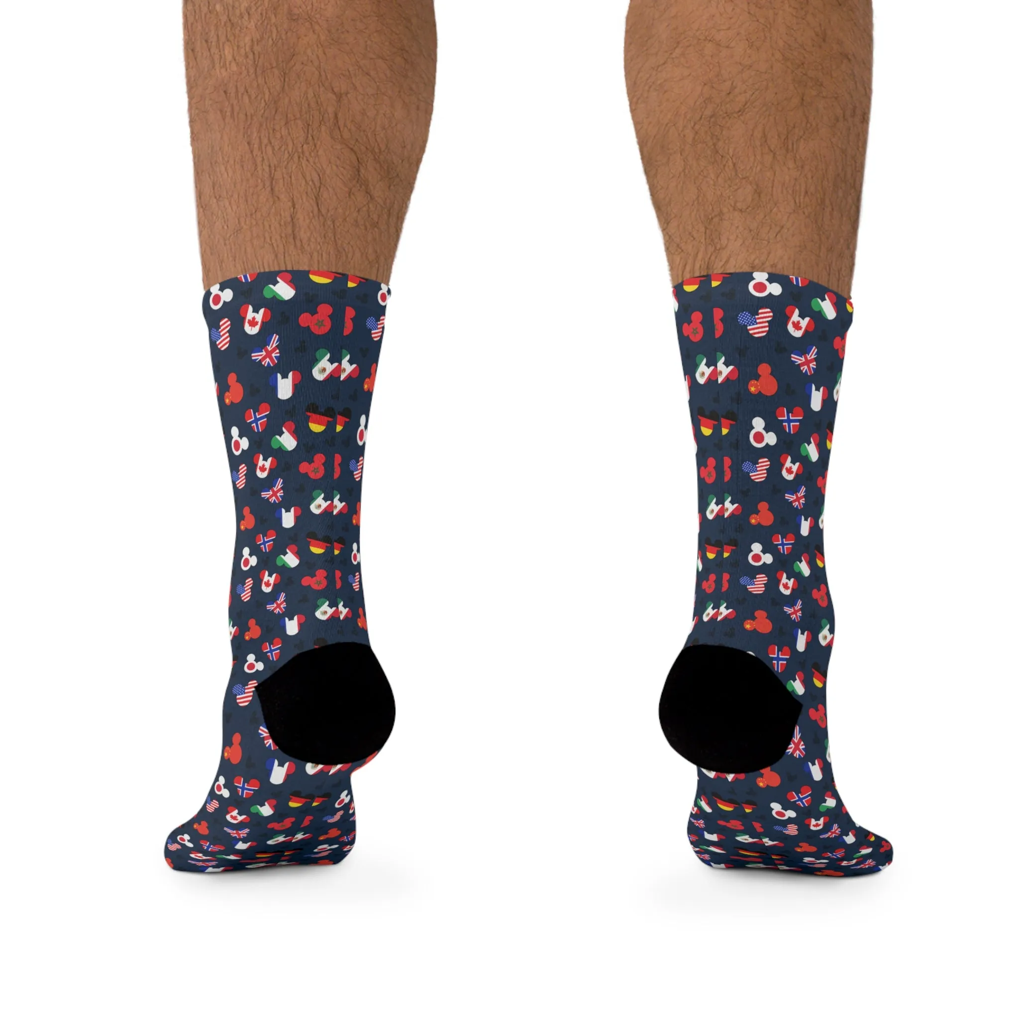 Mickey Flags Socks