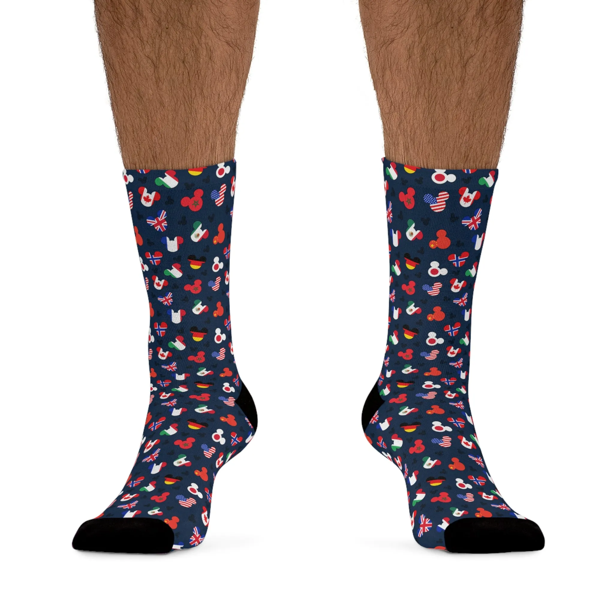 Mickey Flags Socks