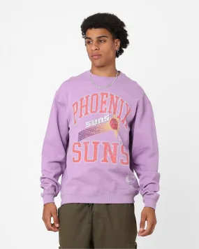 Mitchell & Ness Phoenix Suns Ivy Arch Crewneck Faded Purple