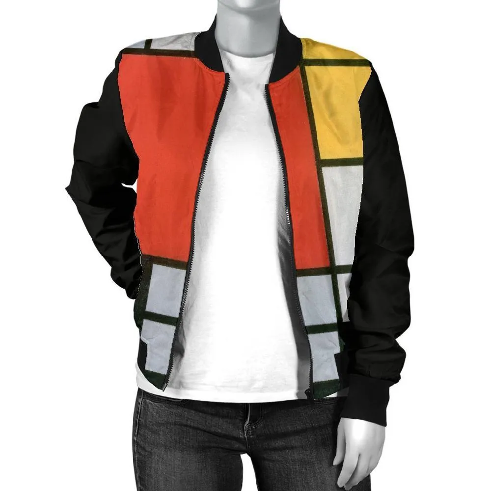 Mondrian Composition Women's Jacket