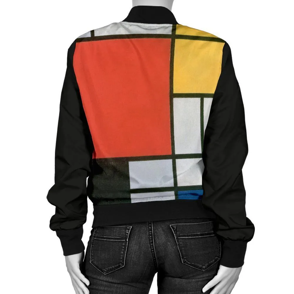 Mondrian Composition Women's Jacket