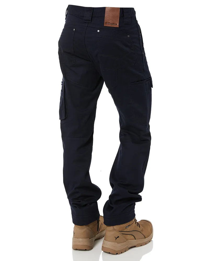 Narrow Summer Tradie Pant - Navy