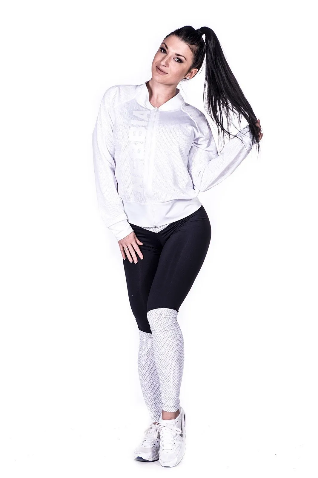 Nebbia Zip Sweatshirt 288 - White