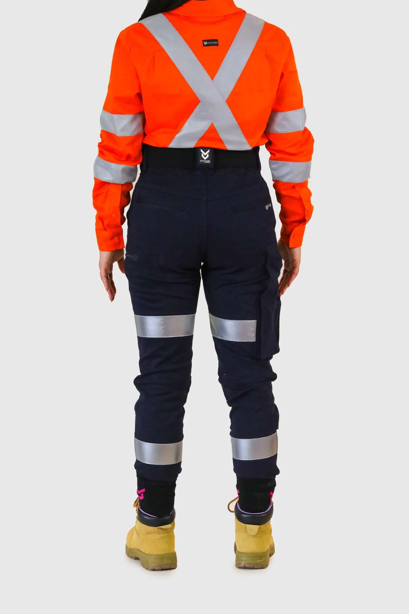 Nighthawk Workwear Reflective Chino v3 Blue Ladies