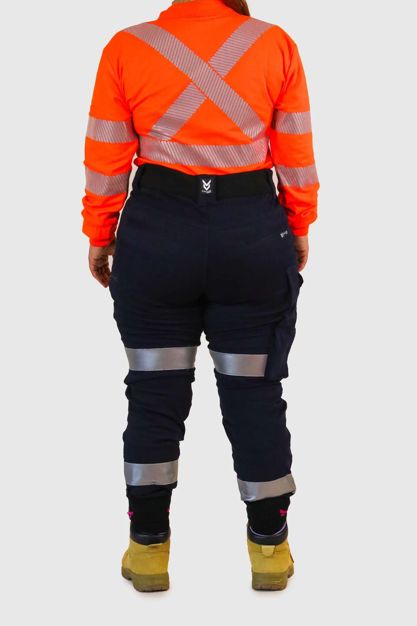 Nighthawk Workwear Reflective Chino v3 Blue Ladies