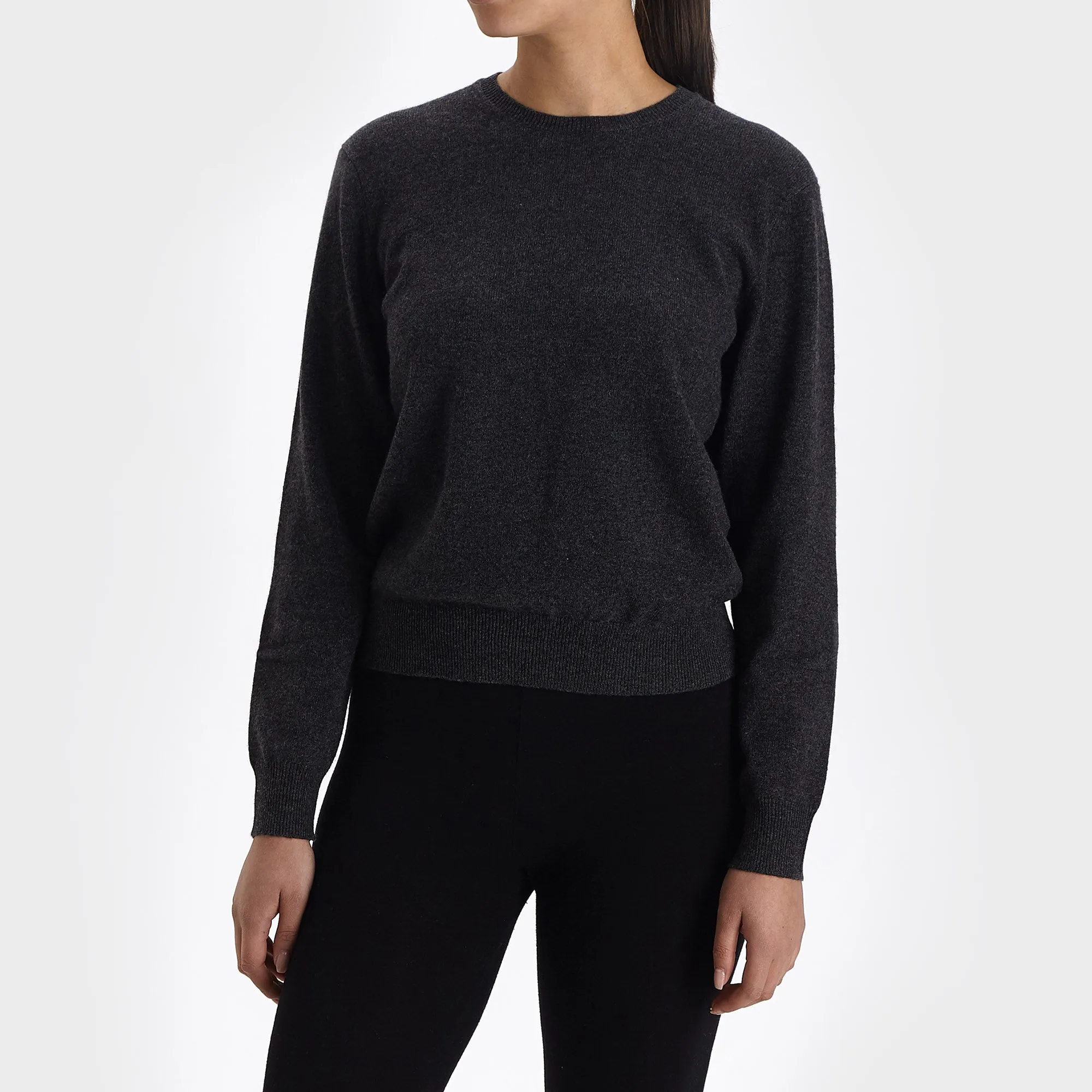 Nora Cashmere Jumper [Charcoal]