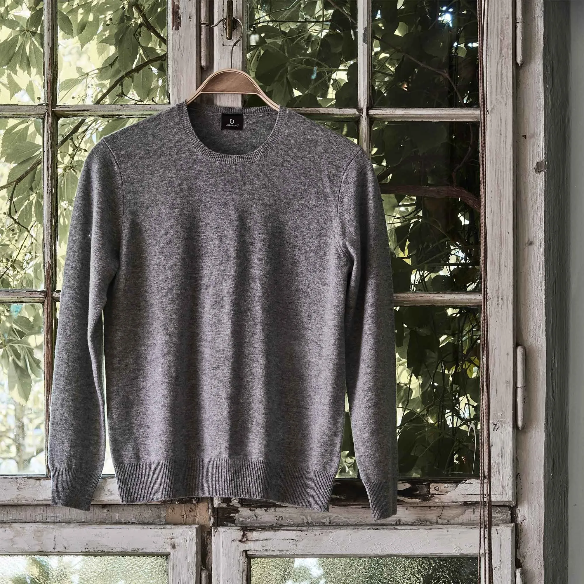 Nora Cashmere Jumper [Light grey]