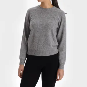 Nora Cashmere Jumper [Light grey]