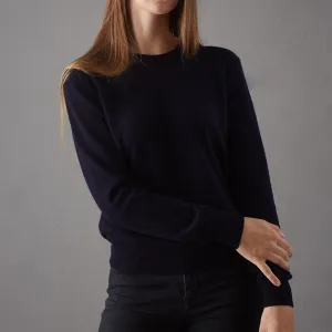 Nora Cashmere Jumper [Midnight blue]