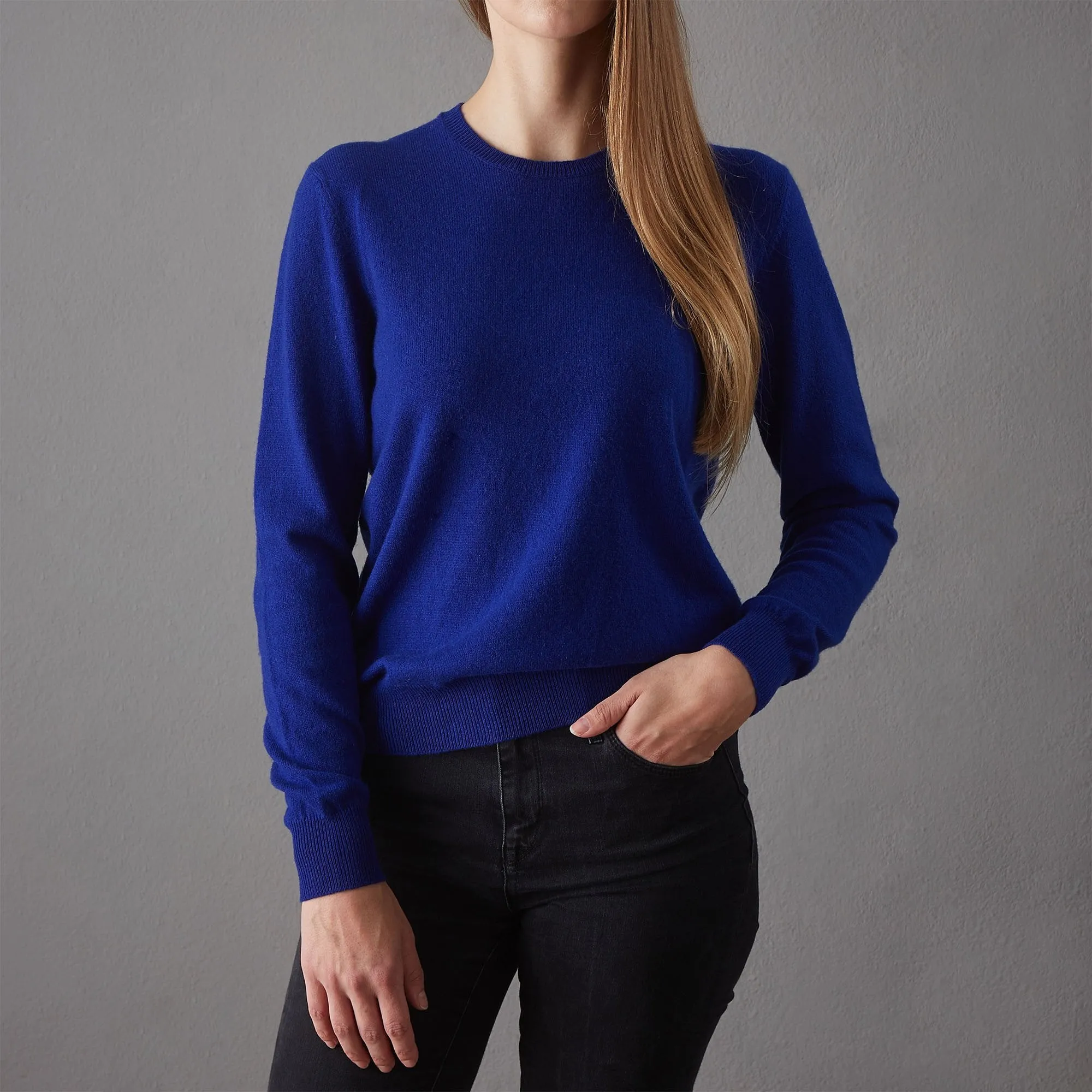 Nora Cashmere Jumper [Royal blue]