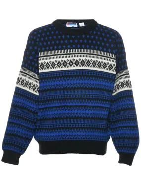 Nordic Blue Jumper - L