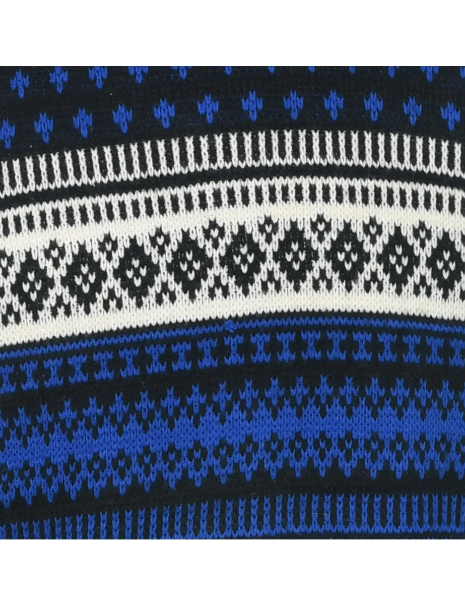 Nordic Blue Jumper - L