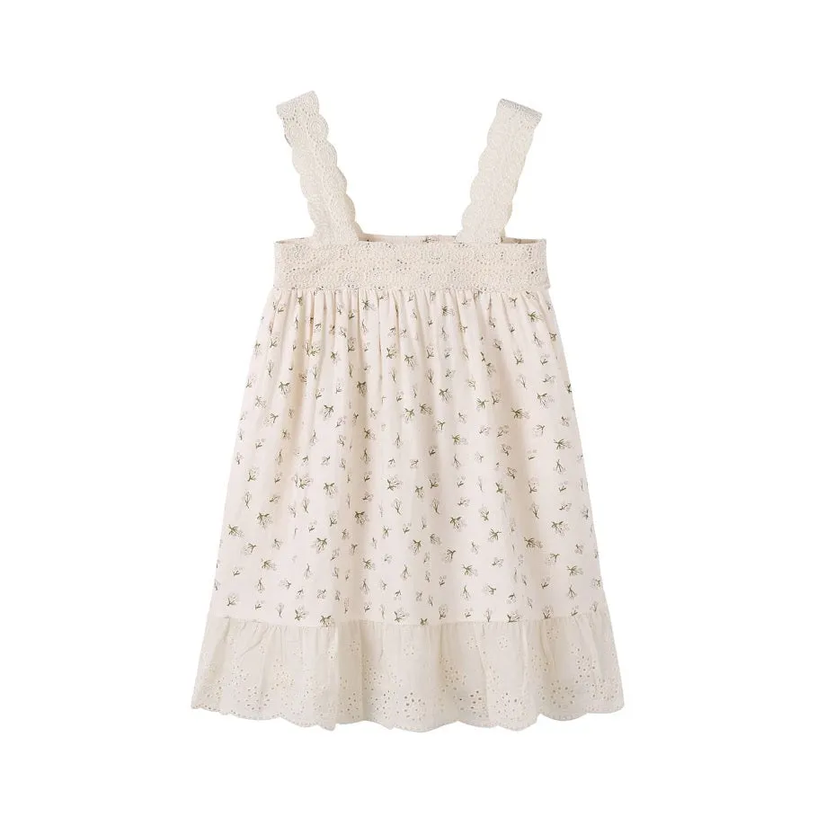 Nou Nelle Eyelet Ruffle Jumper