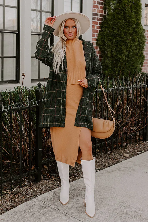 Oak & Maple Plaid Coat