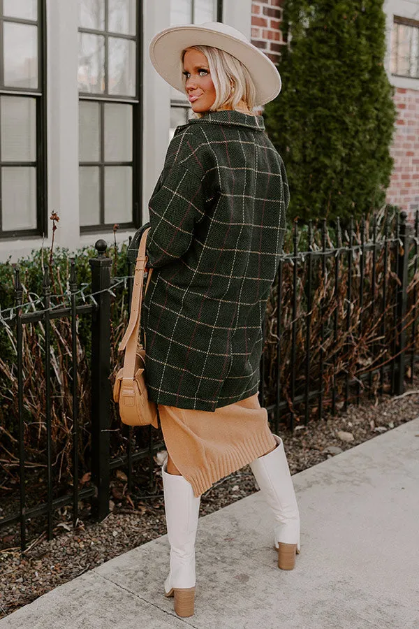 Oak & Maple Plaid Coat