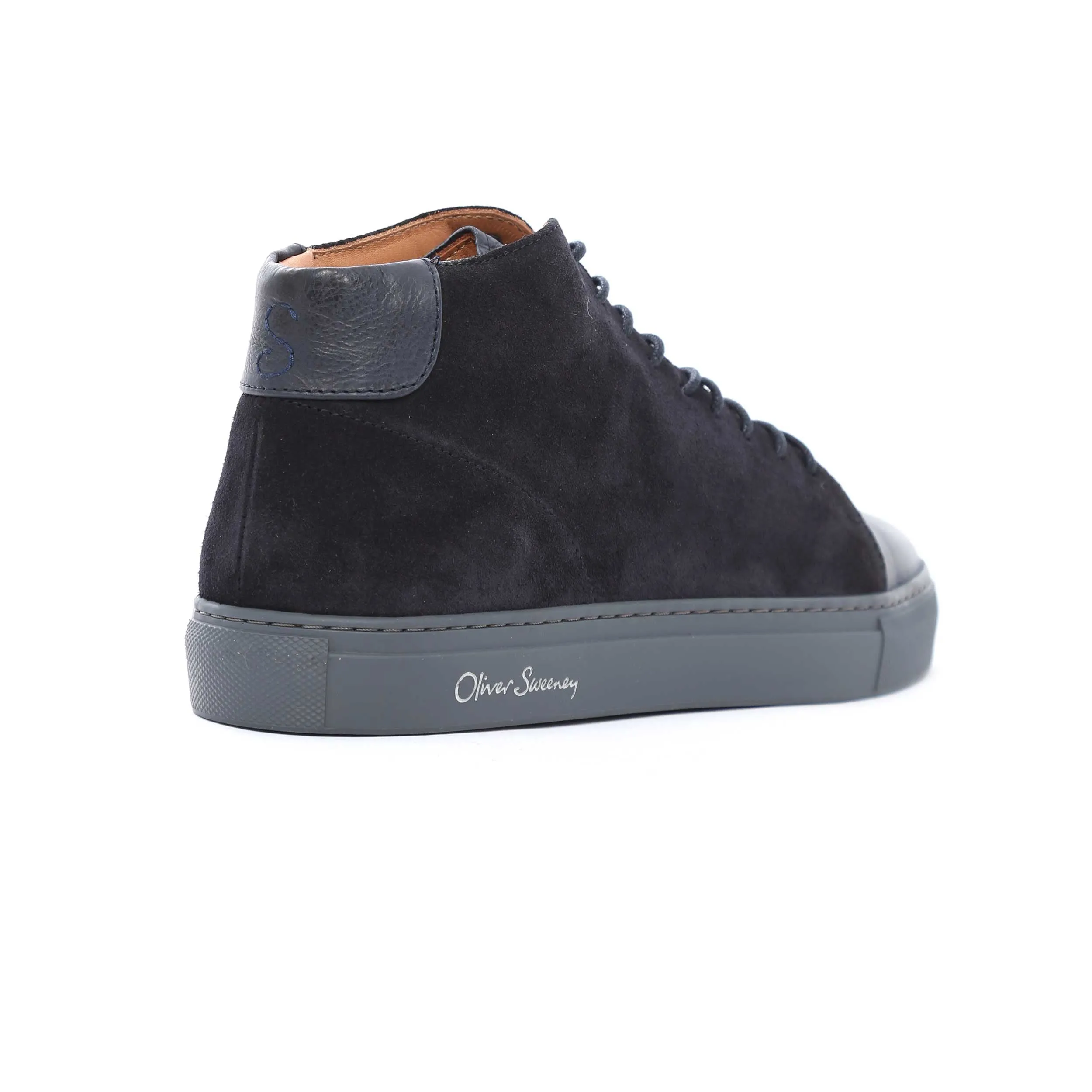 Oliver Sweeney Torrejao Trainer in Navy Suede