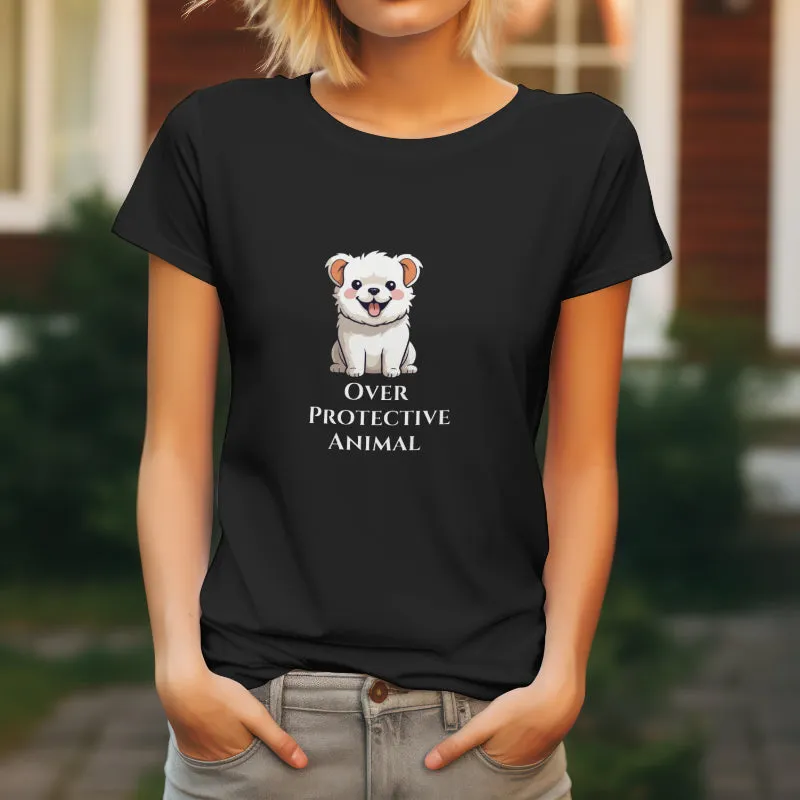 Over Protective Animal Unisex Heavy Cotton Tee