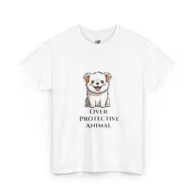 Over Protective Animal Unisex Heavy Cotton Tee