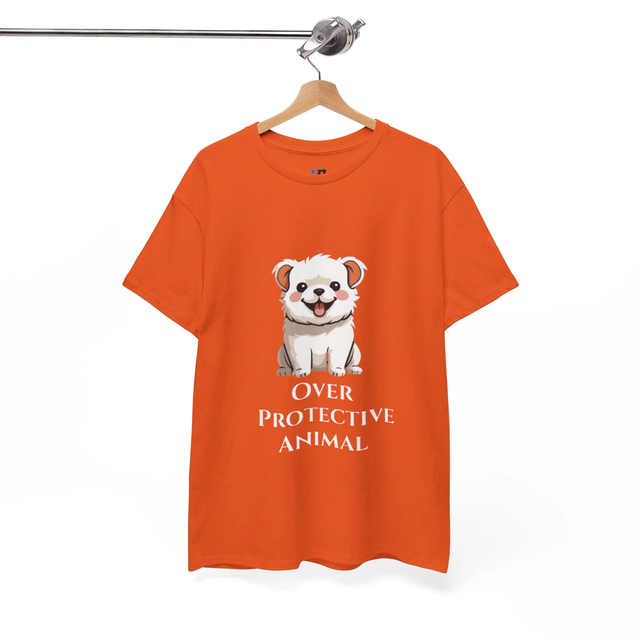 Over Protective Animal Unisex Heavy Cotton Tee