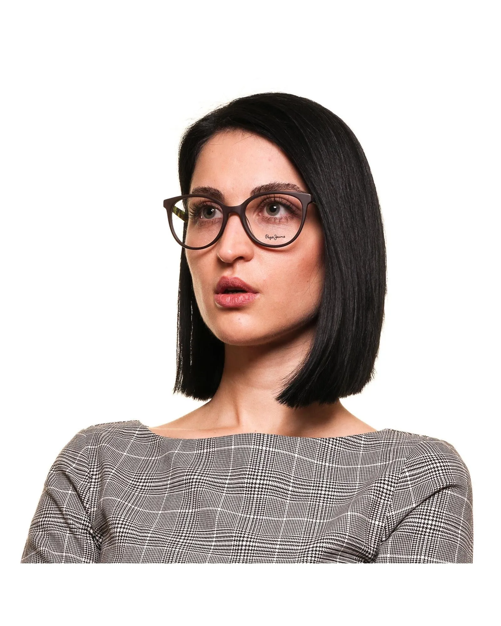 Pepe Jeans PJ8012 Round Eyeglasses Frames Brown