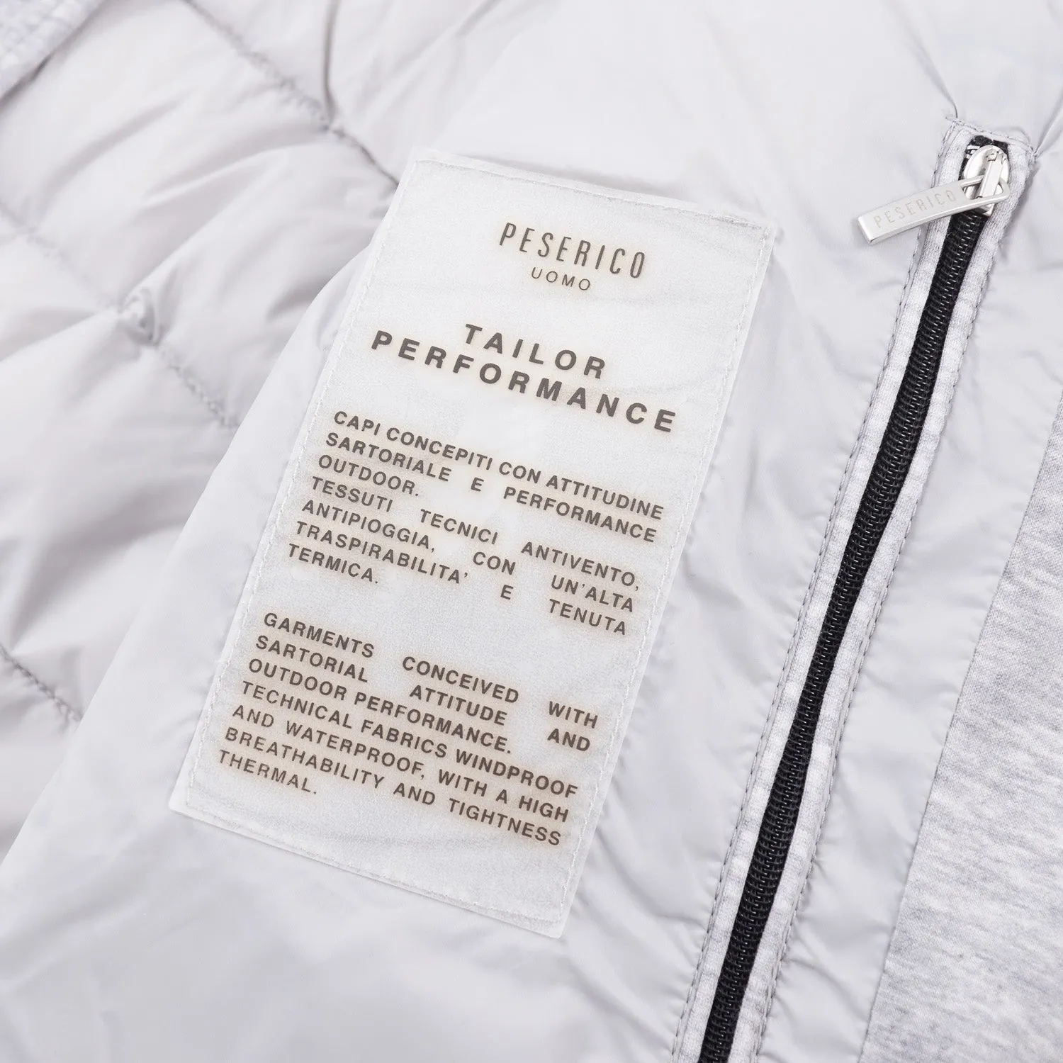 Peserico Down-Filled Jersey Cotton Jacket