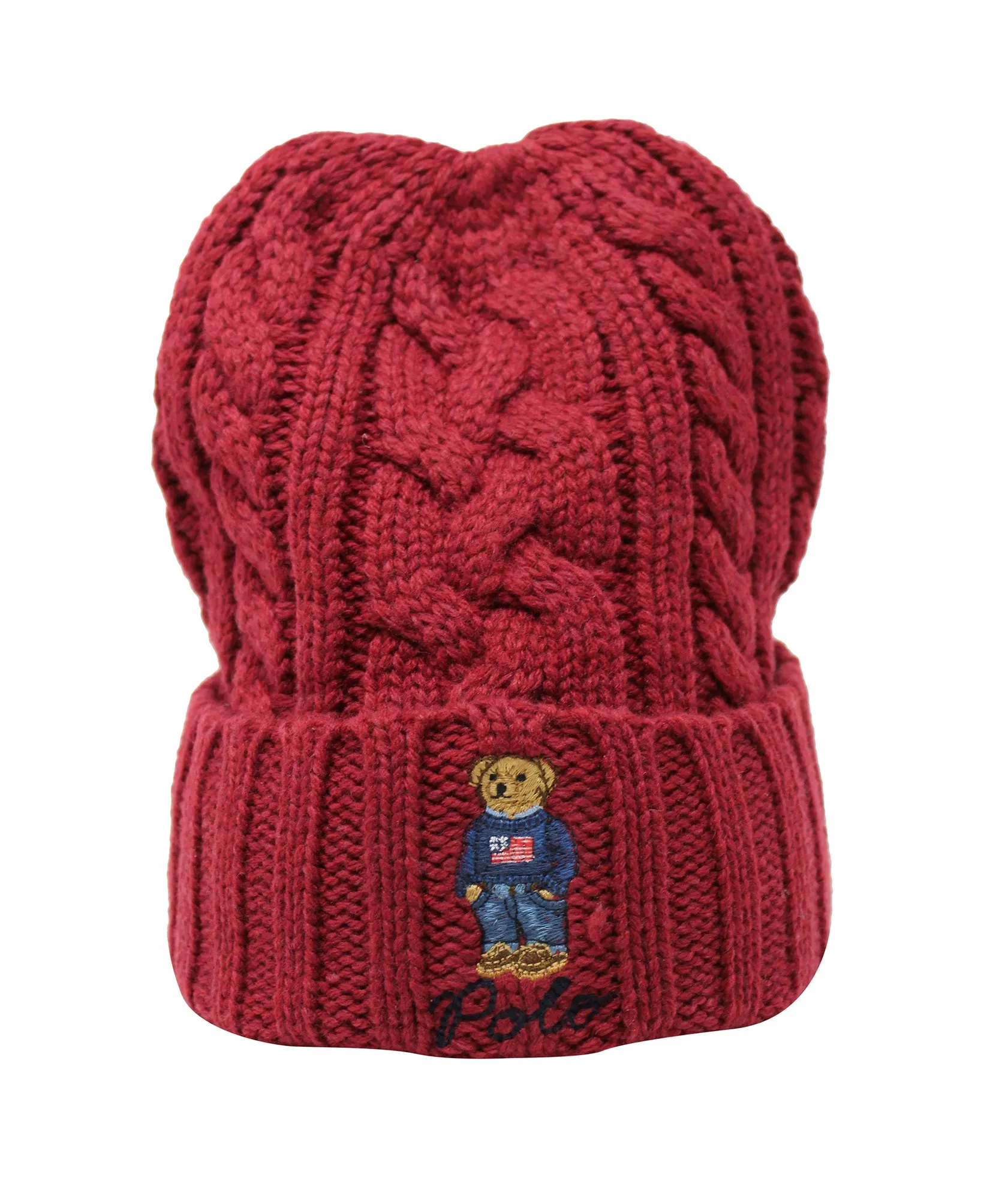 Polo Ralph Lauren Men's Cable Bear Hat