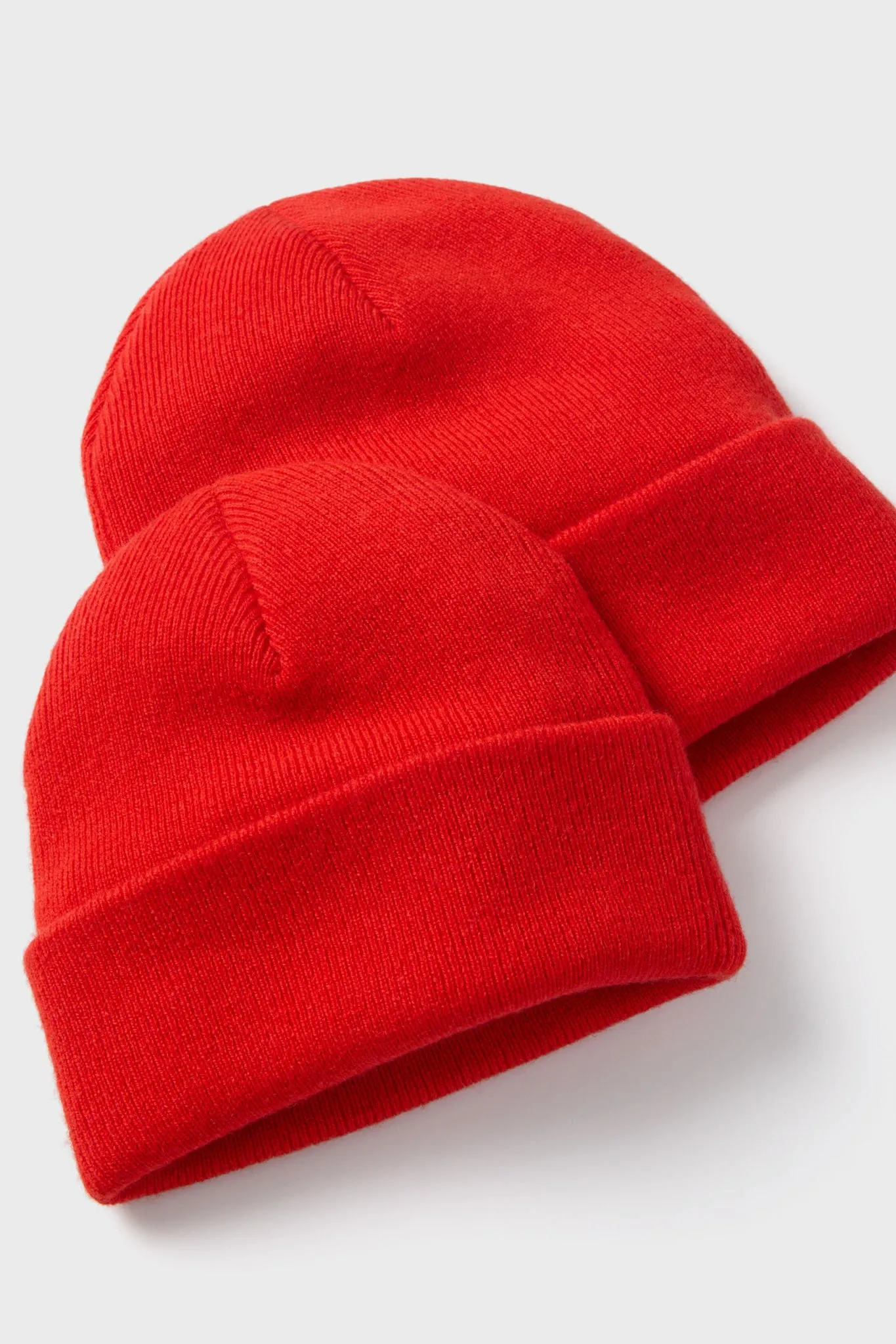 Poppy Red Cashmere Child's Beanie