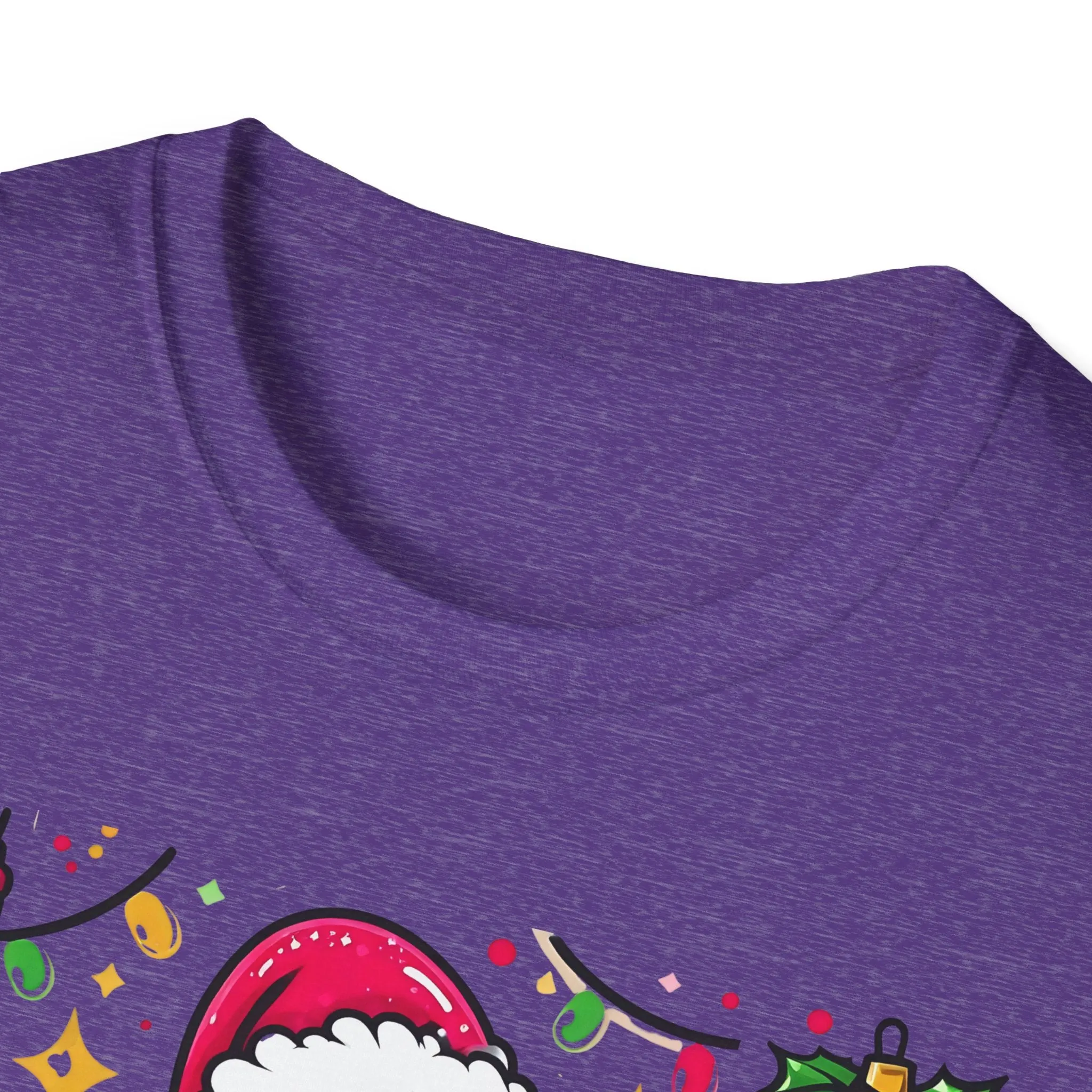 Princess Grace   Feeling Extra Grinchy Unisex Softstyle T-Shirt  Festive Holiday Tee