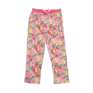 Pyjama Pants - Pink Banksia