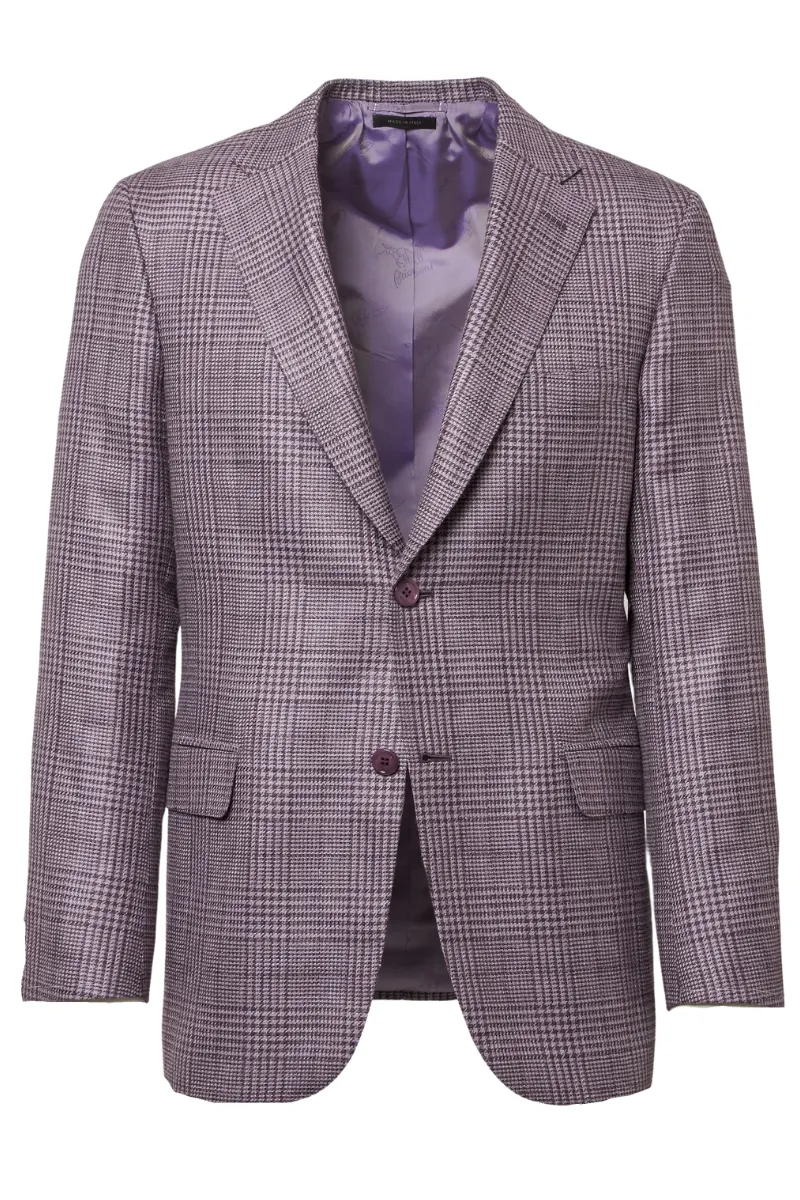 Ravello Lavender Plaid Jacket