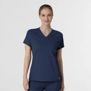 RENEW Knit Womens FlexnReach VNeck Raglan Scrub Top (6259)