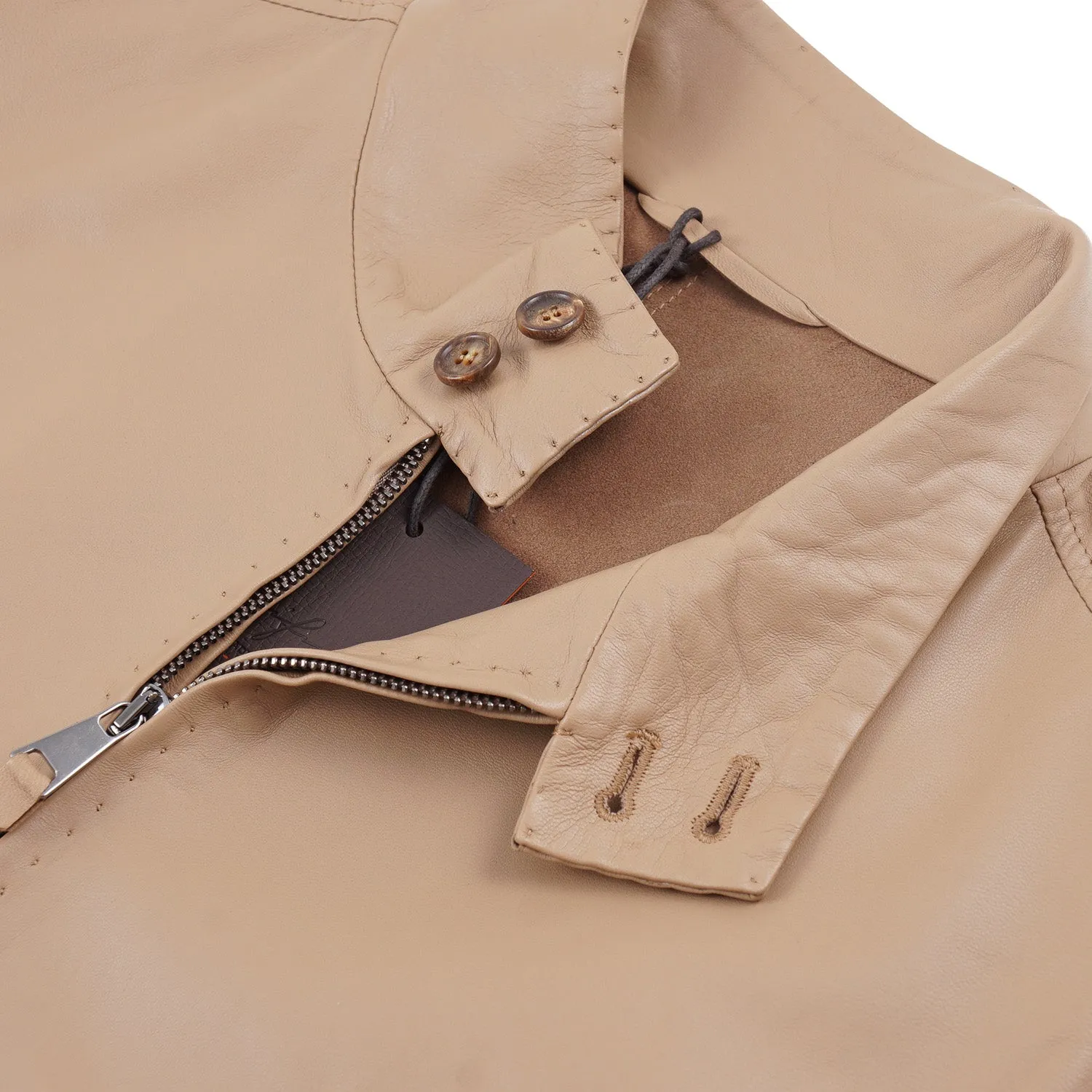 Rifugio Nappa Lambskin Leather Jacket