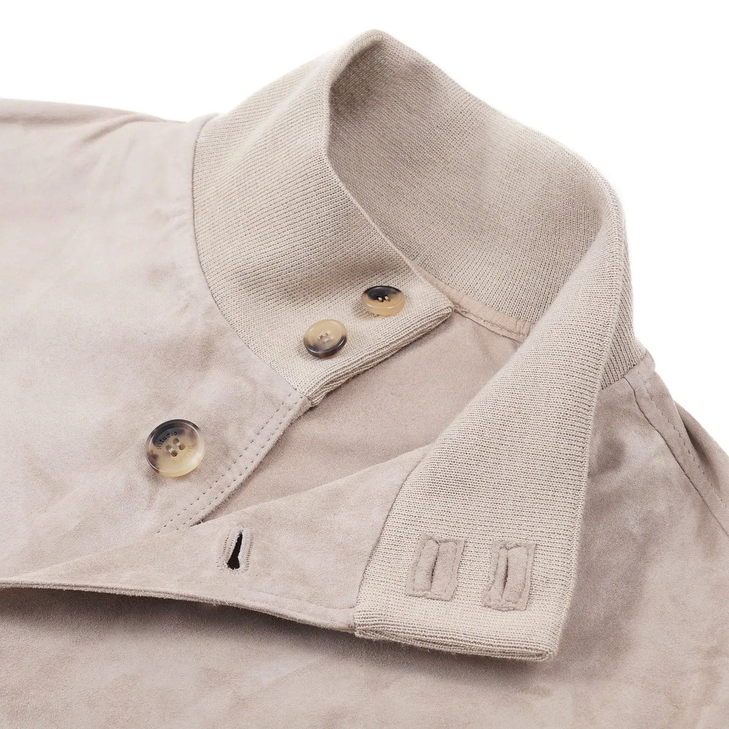 Rifugio Unlined Suede Bomber Jacket