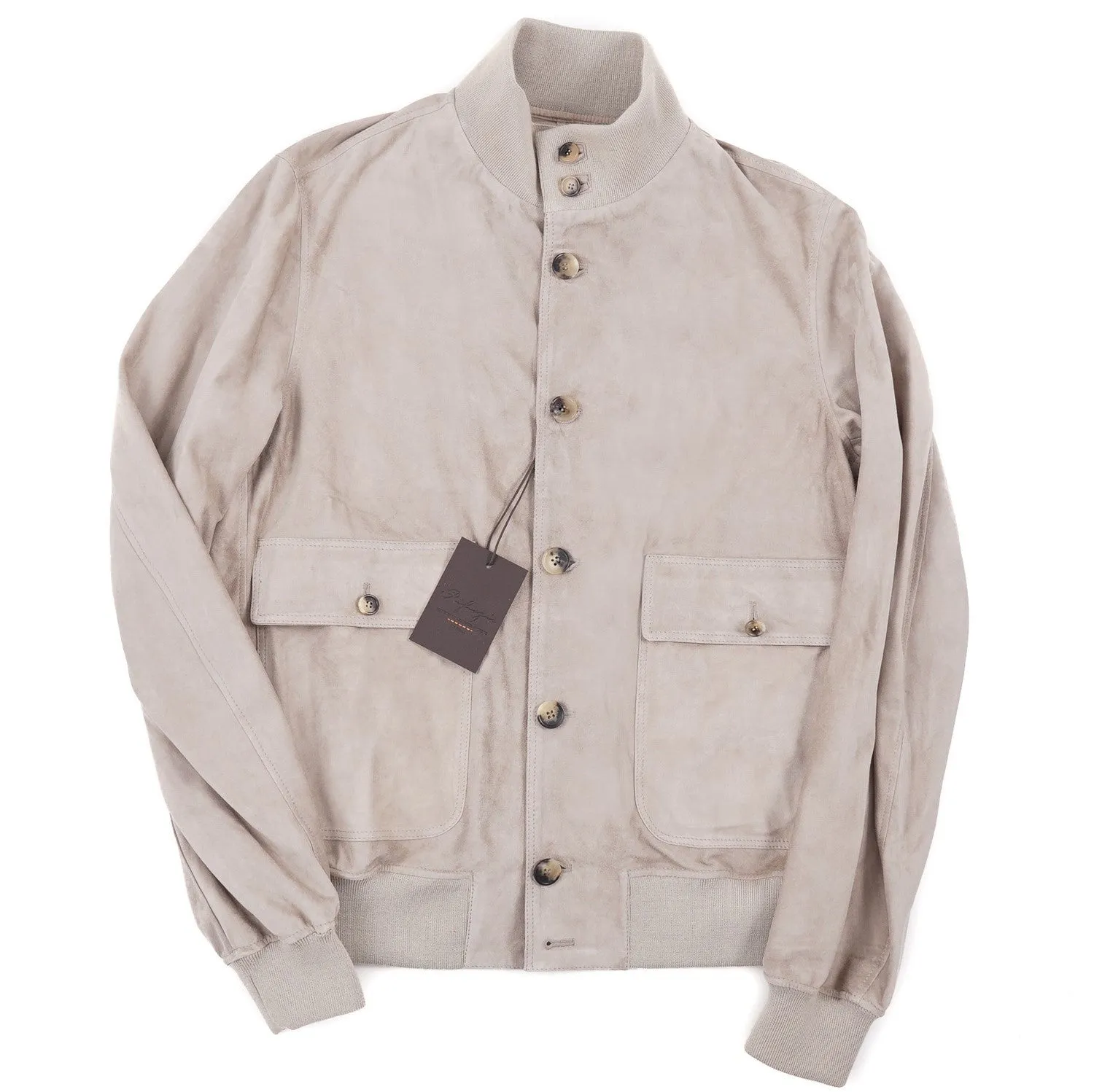 Rifugio Unlined Suede Bomber Jacket