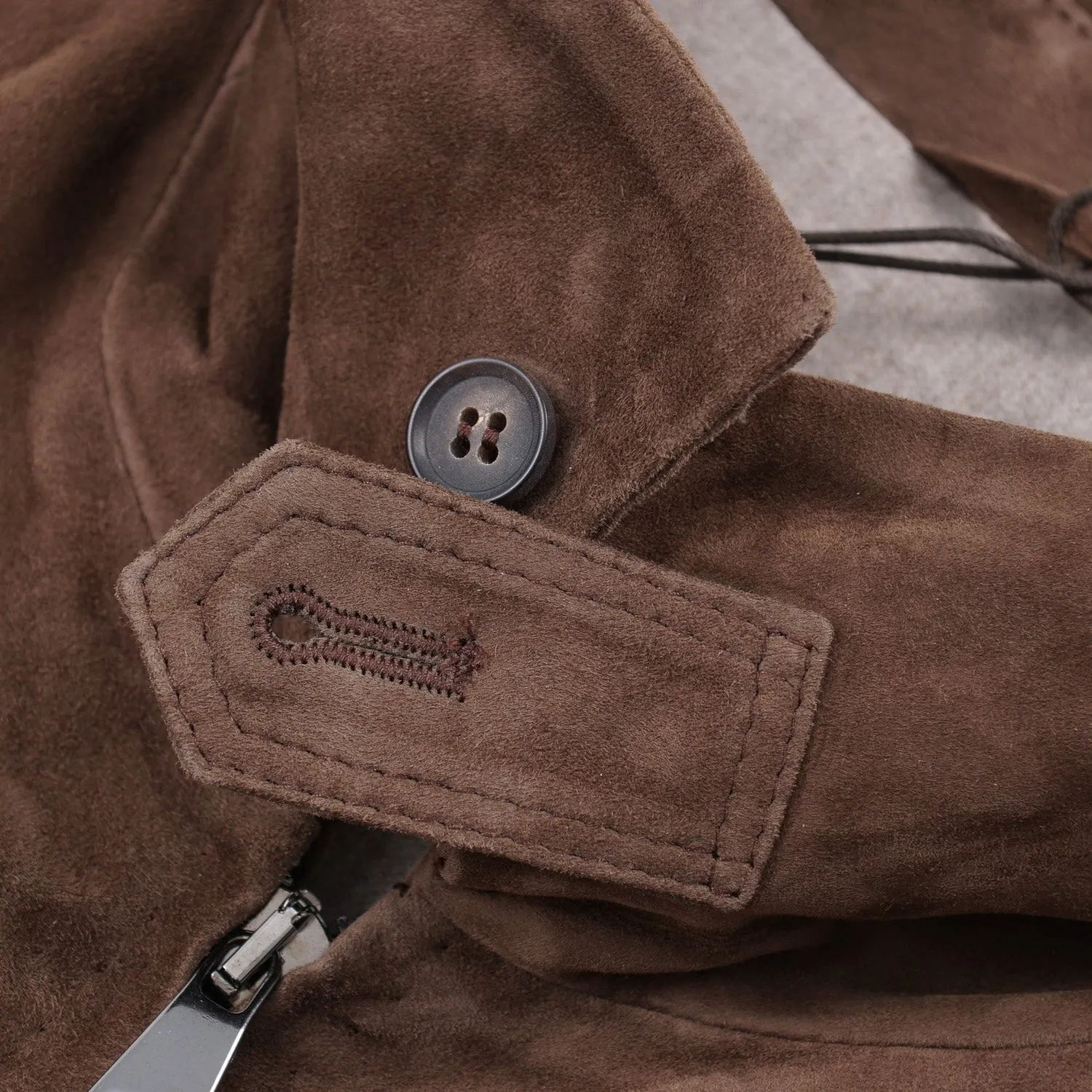 Rifugio Wool-Lined Suede Aviator Jacket