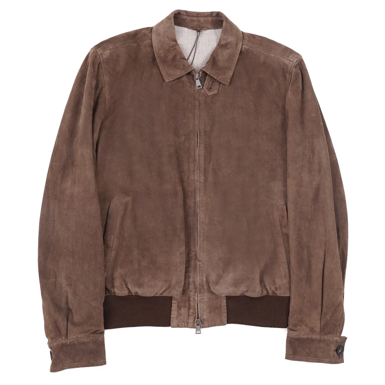 Rifugio Wool-Lined Suede Aviator Jacket