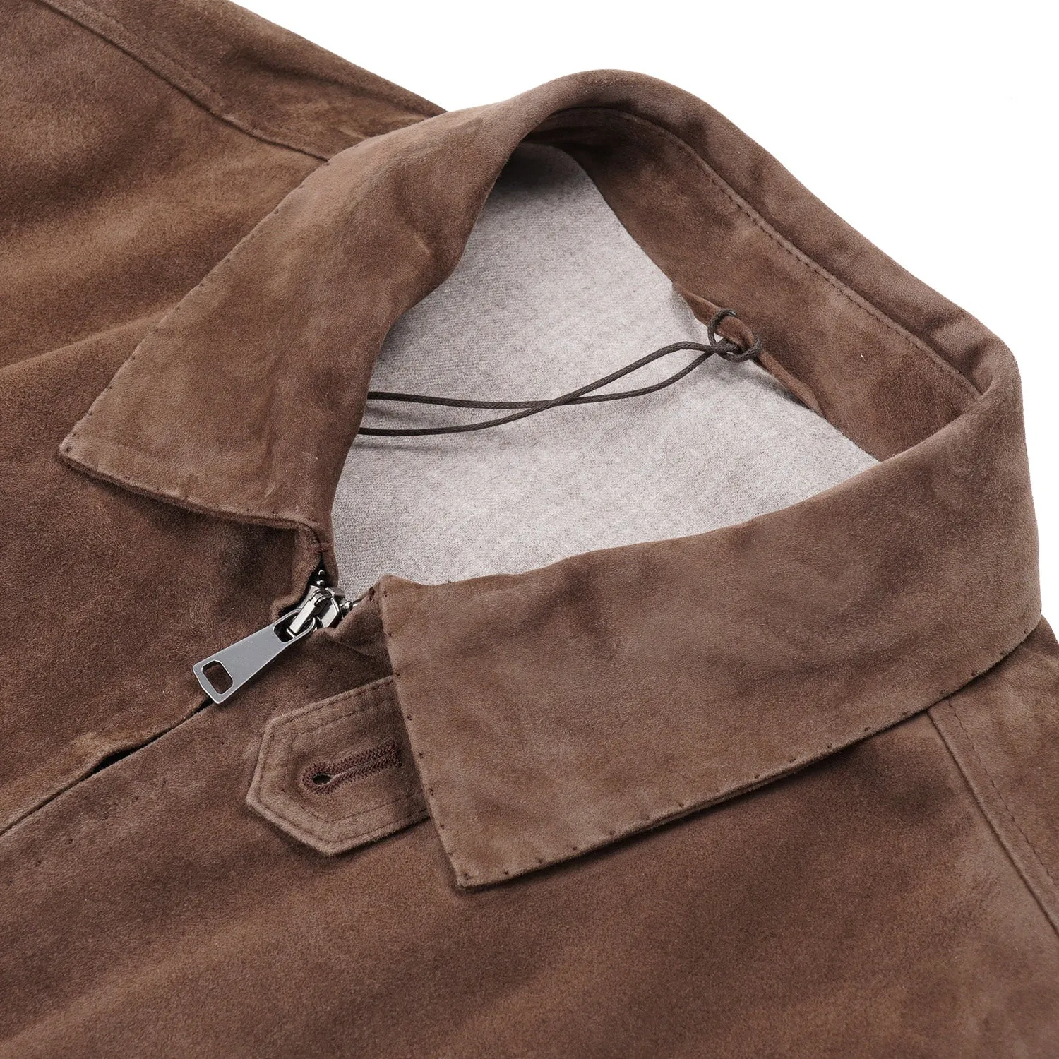 Rifugio Wool-Lined Suede Aviator Jacket