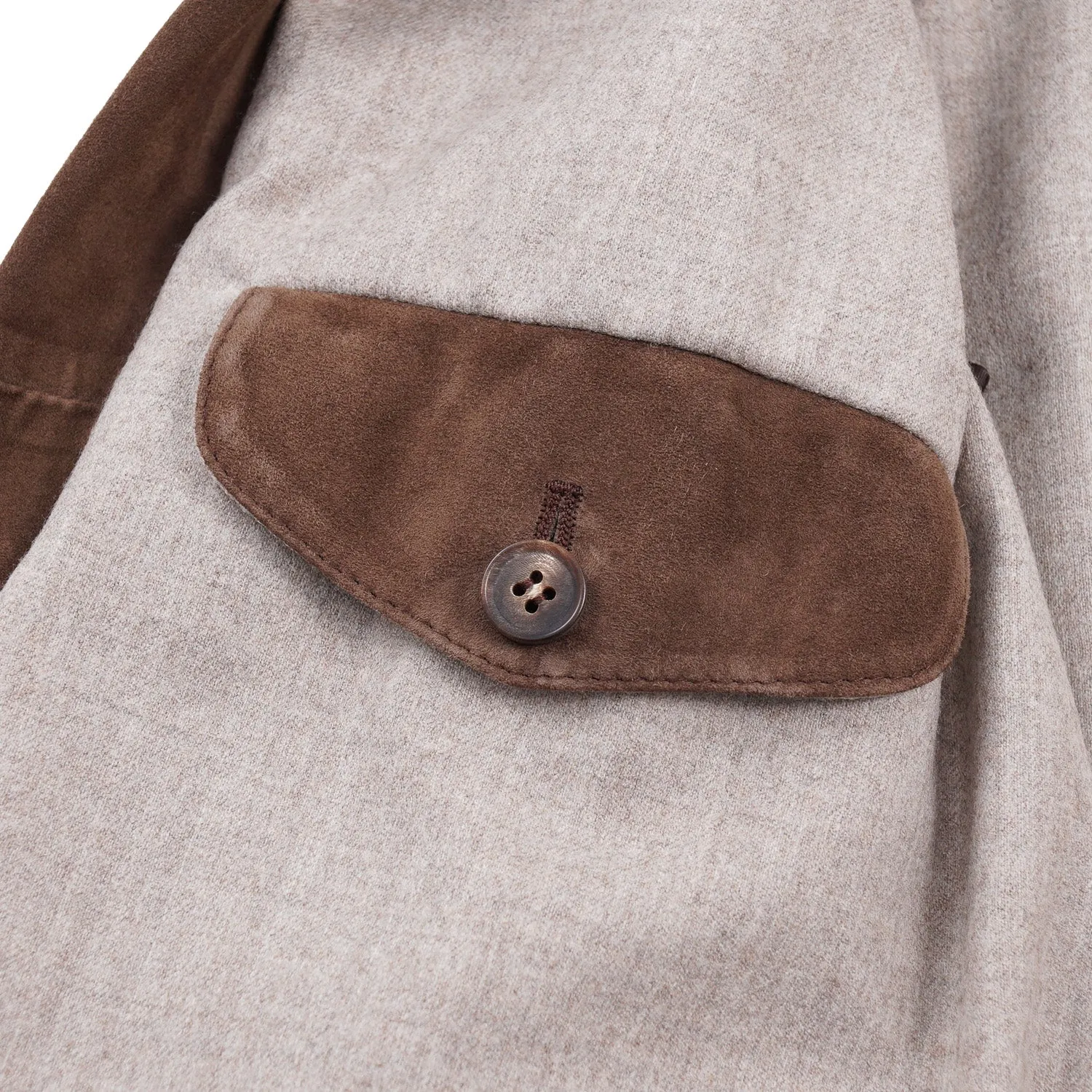 Rifugio Wool-Lined Suede Aviator Jacket